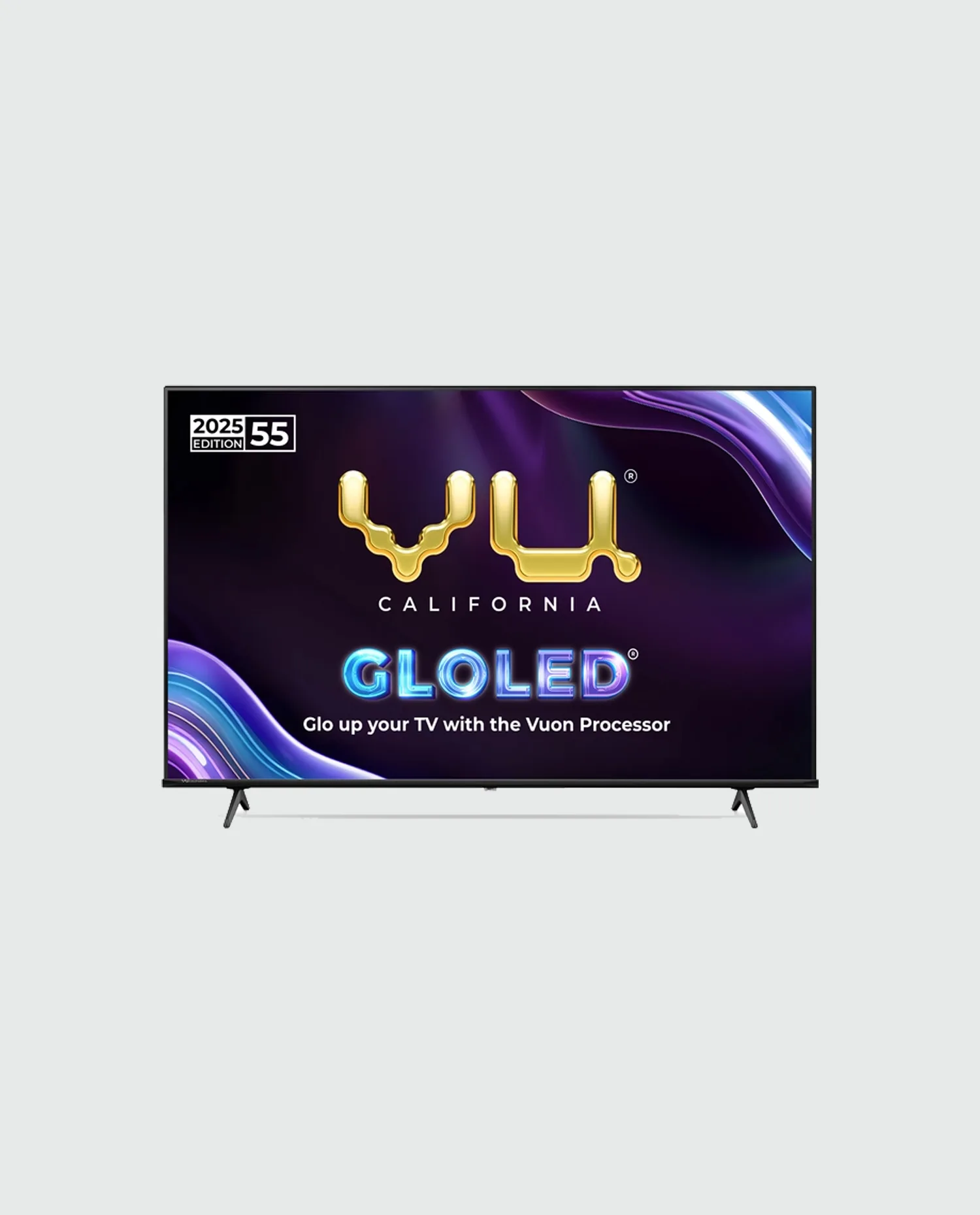 Vu GloLED 139 cm (55 inch) Ultra HD (4K) LED Smart Google TV with DJ Subwoofer 24W  (55GloLED)